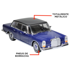 Miniatura De Ferro Mercedes Benz 600 1963 1/24 18cm Welly - comprar online