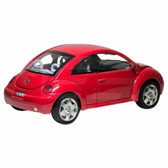 Miniatura Ferro Volkswagen New Beetle 1998 25cm 1/18 Bburago