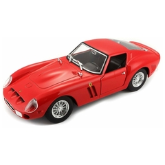 Miniatura De Ferro Ferrari 250 GTO 18cm Escala 1/24 Bburago na internet