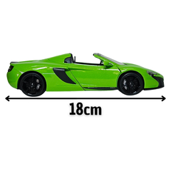 Miniatura De Ferro McLaren 650S Spider 1/24 Motor Max - Stage Store