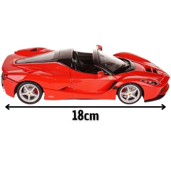 Miniatura De Ferro Ferrari LaFerrari Aperta 18cm 1/24 - Stage Store