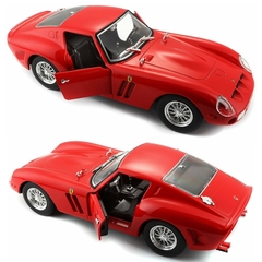 Miniatura De Ferro Ferrari 250 GTO 18cm Escala 1/24 Bburago