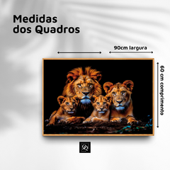 Imagem do QUADRO LEÃO DE JUDÁ NUNCA FOI SORTE