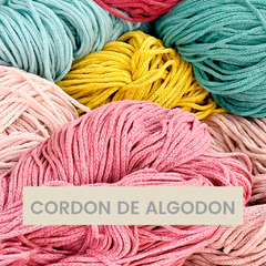 CORDON DE ALGODON • Madeja 240 gr
