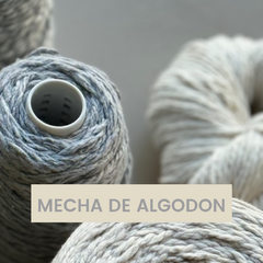 MECHA DE ALGODON • Cono 1,2 Kg