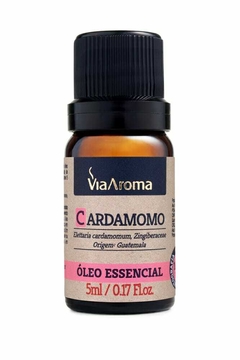 Óleo Essencial Cardamomo Via Aroma - 5ml