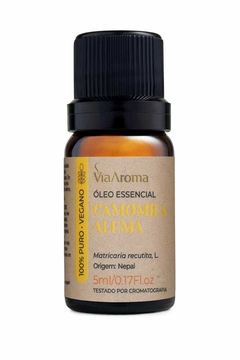 Óleo Essencial Camomila Alemã Via Aroma - 5 ml