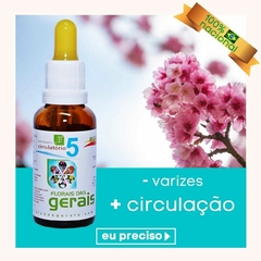 COMPOSTO FLORAL N°5 CIRCULATÓRIO 30ML