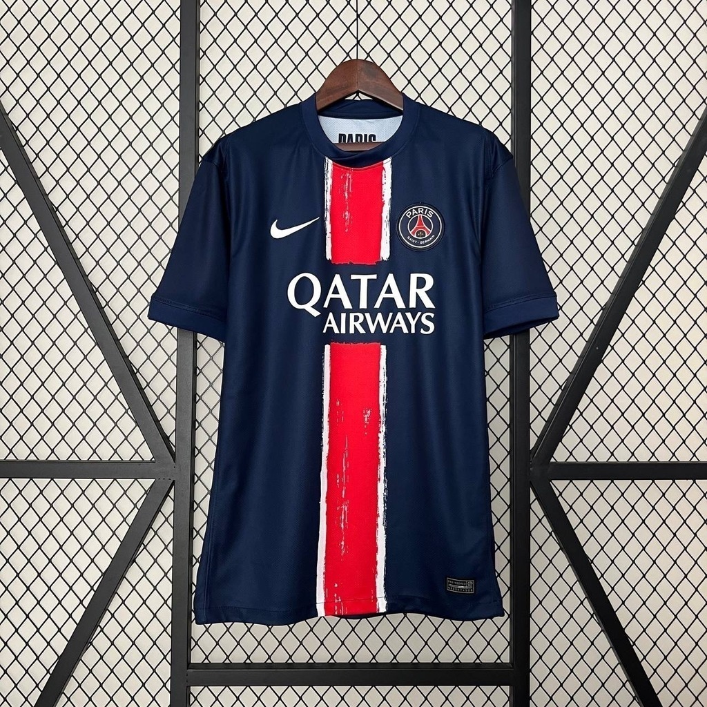 Camisa PSG I Home 24 25 Azul Celebre o Legado do Paris Saint Germai
