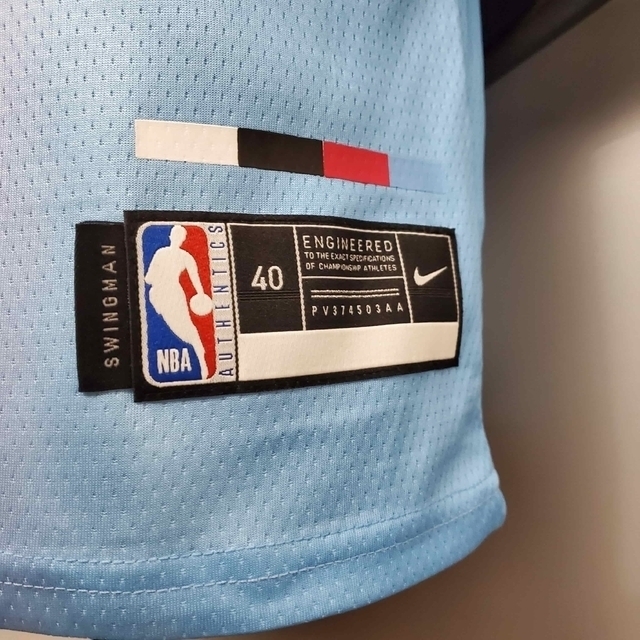 Camiseta Regata Miami Heat Rosa e Azul Nike Masculina