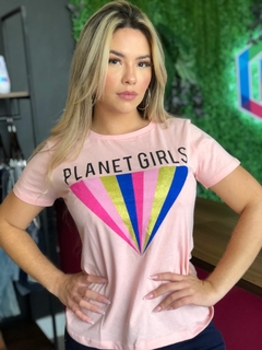 Camiseta Color Planet Girls - Kit Multimarcas