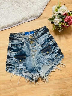 Shorts Jeans MADOAN Detalhe Botoes REF:2043 - comprar online