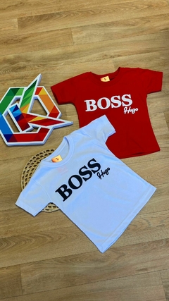 Camiseta Infantil Menino Hugo Boss Linha Premium