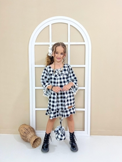 Vestido Xadrez Infantil Menina na internet
