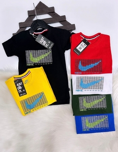 Camiseta Infantil Menino Nike Com Elastano 2 a 16 anos
