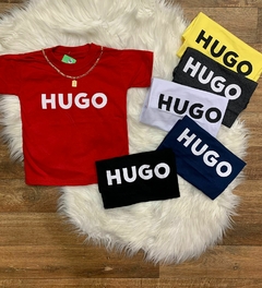 KIDS Camiseta Infantil Menino Manga Curta Hugo Boss Algodão Premium - 02 ao 16 Anos