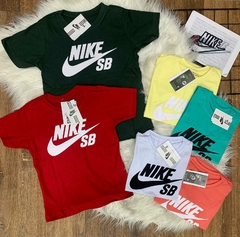 KIDS Camisa Nike SB Para Meninos Modelo Novo Infantil 2 ao 16 Anos Algodão Premium