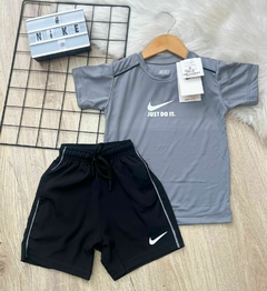 Conjunto Infantil Menino Nike Camiseta Dry Fit E Bermuda - loja online