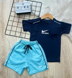 Conjunto Infantil Menino Nike Camiseta Dry Fit E Bermuda na internet
