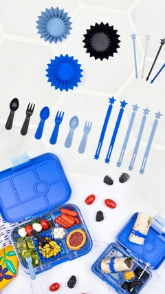 Kit Accesorios Lunch Punch azul