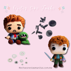 Ojitos planos tipo funko - comprar en línea