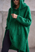 Buzo tejido oversize - verde benetton