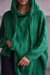 Buzo tejido oversize - verde benetton - tienda online