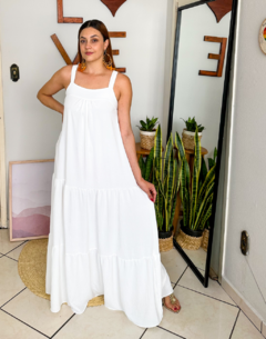 Vestido Longo Branco - loja online