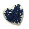 POMPOM BOLINHA 1CM AZUL MARINHO - 50 UNIDADES