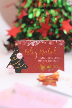 Card árvore Natal com Brinco - comprar online