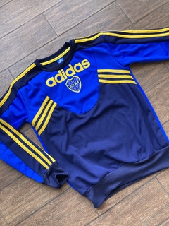 Buzo Boca Retro Niños - pampa sports