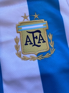 Camiseta Argentina Qatar Niños (2 ESTRELLAS) - comprar online