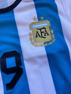 Camiseta Argentina Qatar Niños (2 ESTRELLAS) en internet