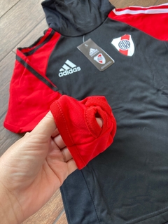 Buzo con cuello River Niños - pampa sports