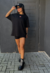 CAMISETA OVERSIZED SANTABELLA BLACK - SANTABELLA | Moda Fitness