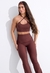 CONJUNTO LEGGING ACTIVE FLARE + TOP EVOLVE ESPRESSO na internet