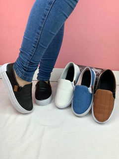 Tênis Slip On Napa Caramelo - comprar online