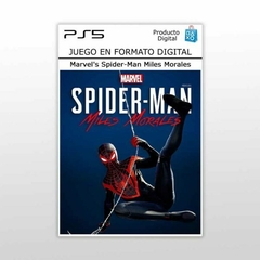 SpiderMan Miles Morales PS5 Digital Primario