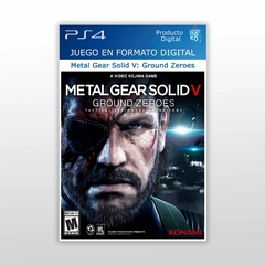 Metal Gear Solid V Ground Zeroes PS4 Digital Primario