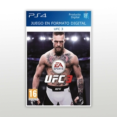 UFC 3 PS4 Digital Primario
