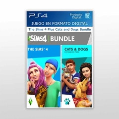 The Sims 4 Plus Cats and Dogs Bundle PS4 Digital Primario