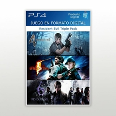 Resident Evil Triple Pack PS4 Digital Primario