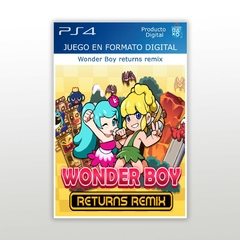 Wonder Boy Returns Remix PS4 Digital Primario