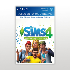 The Sims 4 Deluxe Party Edition PS4 Digital Primario