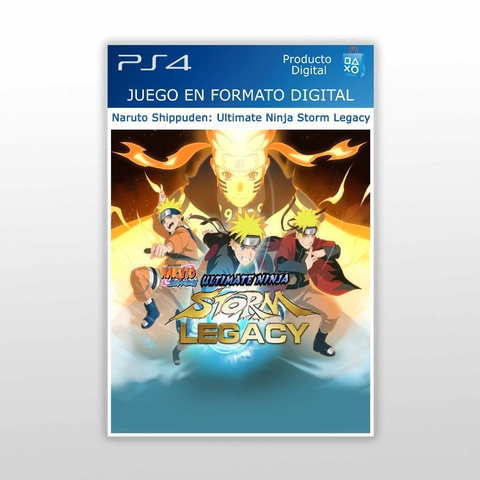 Naruto Shippuden Ultimate Ninja Storm Legacy PS4 Digital Primario