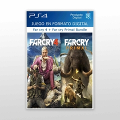 Far Cry 4 + Far Cry Primal PS4 Digital Primario