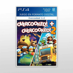 Overcooked 1+2 PS4 Digital Primario