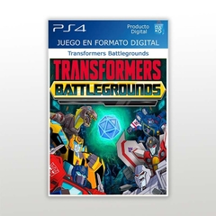 Transformers Battlegrounds PS4 Digital Primario