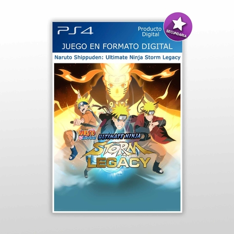 Naruto Shippuden Ultimate Ninja Storm Legacy PS4 Digital Secundaria