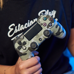 Joystick PS4 Alternativo Camuflado Gris